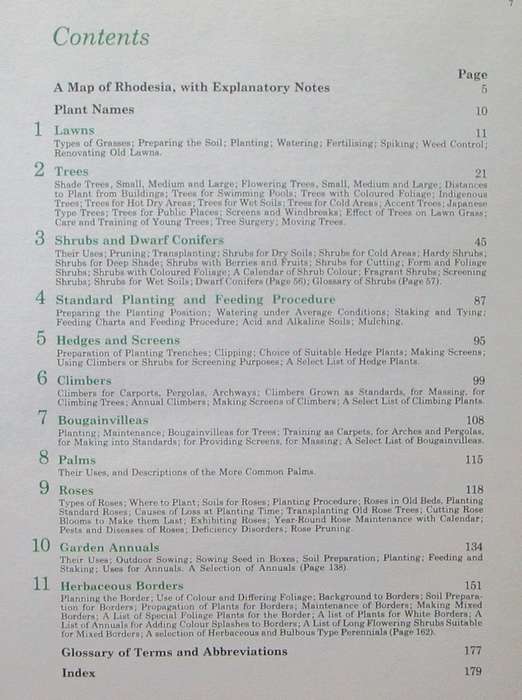 A Comprehensive Guide to Gardening in Rhodesia Volume 1