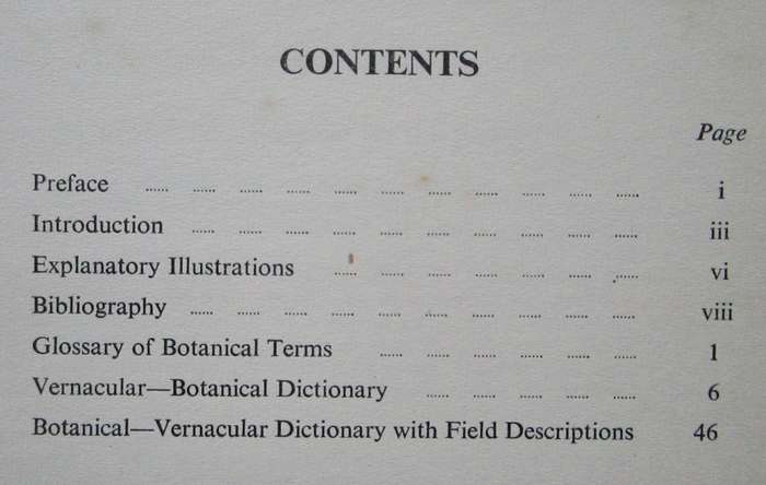 A Southern Rhodesian Botanical Dictionary of Native and English Plant Names