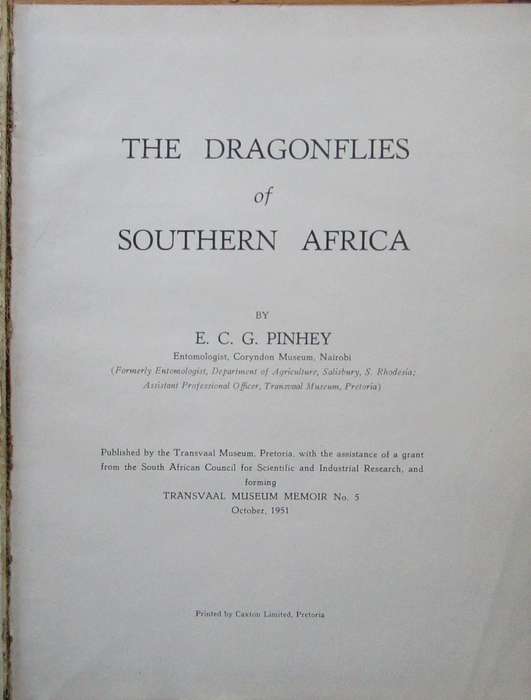The Dragonflies of Southern Africa