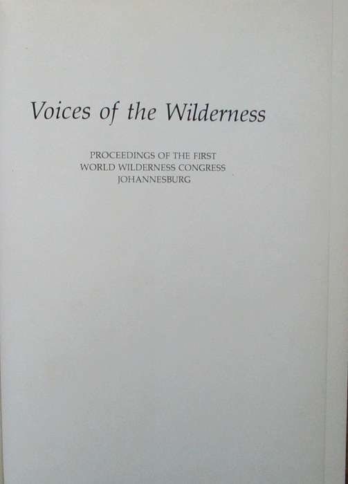 Voices of the Wilderness