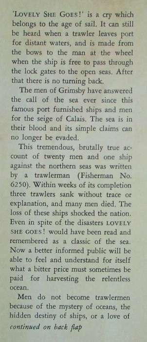 Lovely She Goes a Story of Arctic Trawling