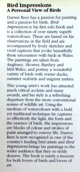 Bird Impressions: A Personal View of Birds
