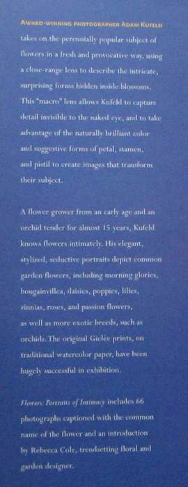 Flowers Portraits of Intimacy