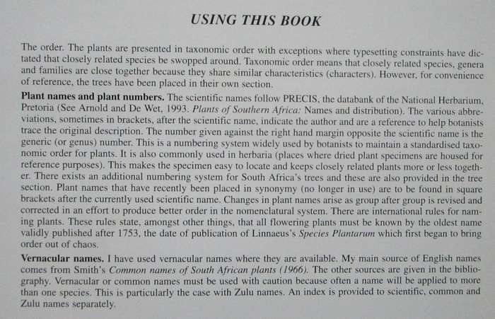 Wild Flowers of KwaZulu-Natal *** SIGNED ***