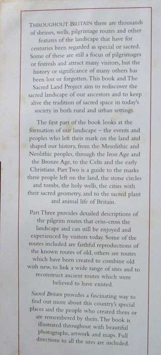 Sacred Britain: A Guide to the Sacred Sites and Pilgrim Routes of England, Scotland and Wales