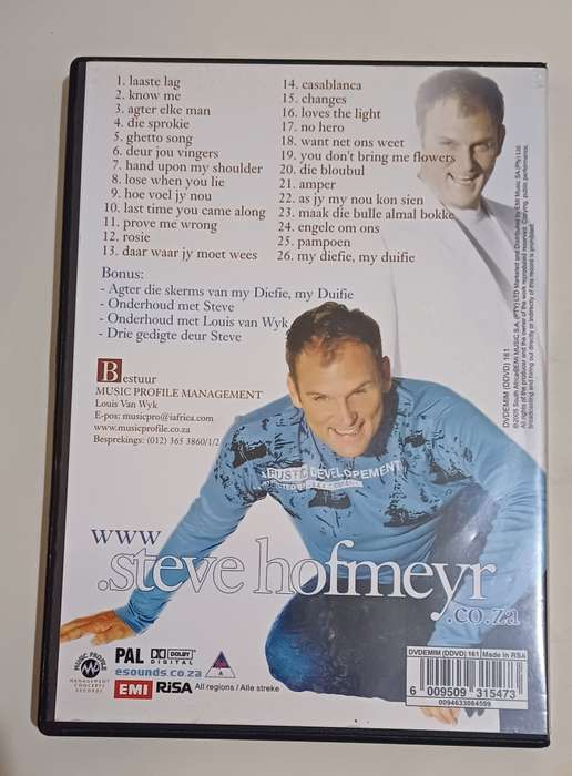 STEVE HOFMEYR - GROOTSTE PLATINUM TREFFERS
