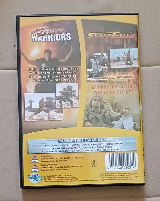 SNAKE EATER & TECHNO WARRIORS