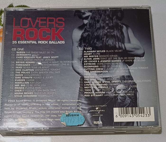 LOVERS ROCK - 35 ESSENTIAL ROCK BALLADS