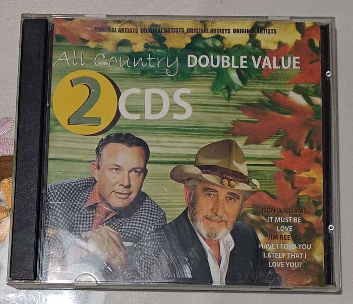 DON WILLIAMS & JIM REEVES - ALL THE COUNTRY DOUBLE VALUE