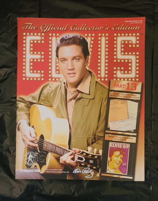 DEAGOSTINI THE OFFICIAL COLLECTOR'S EDITION ELVIS PRESLEY PART 13