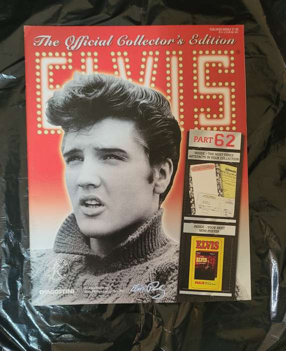 DEAGOSTINI THE OFFICIAL COLLECTOR'S EDITION ELVIS PRESLEY PART 62