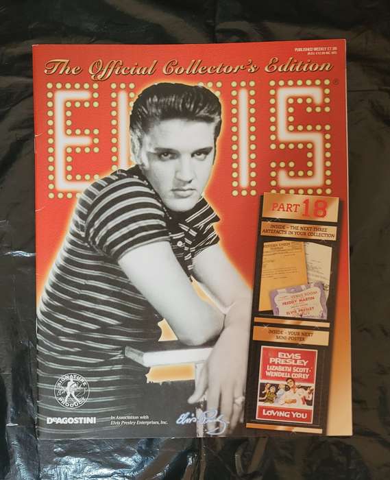DEAGOSTINI THE OFFICIAL COLLECTOR'S EDITION ELVIS PRESLEY PART 18