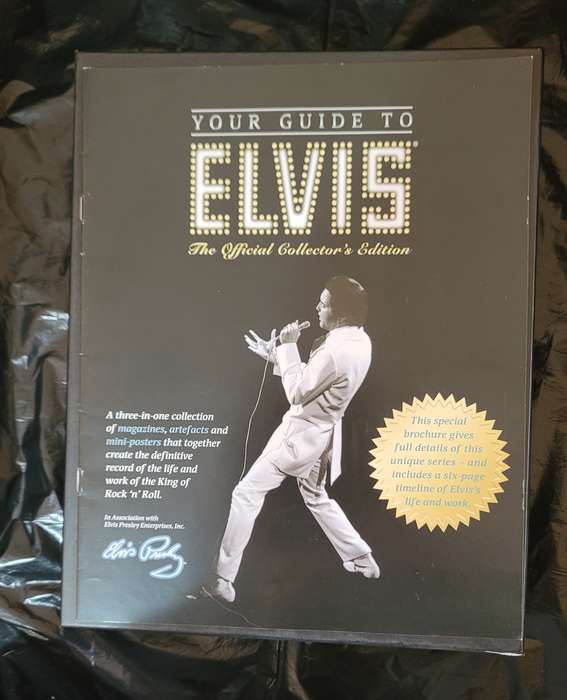DEAGOSTINI THE OFFICIAL COLLECTOR'S EDITION ELVIS PRESLEY MAGAZINE COLLECTION BOX