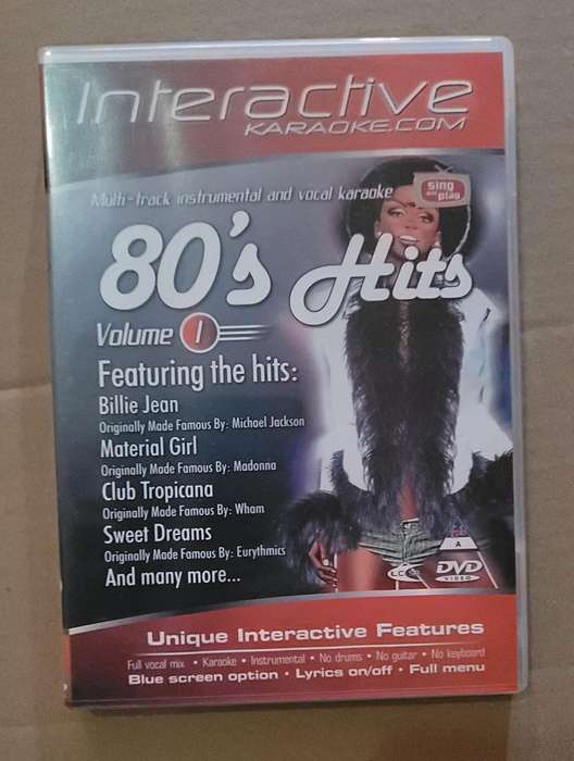 INTERACTIVE KARAOKE.COM 80'S HITS VOLUME 1