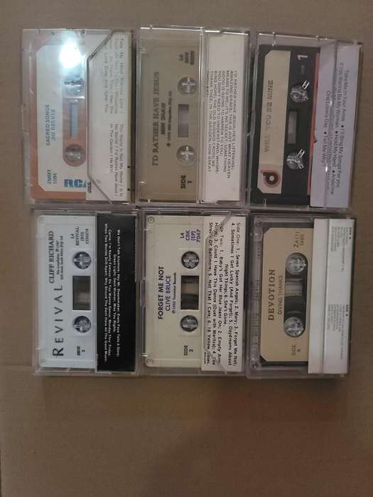 6 MIX Cassette Tape's