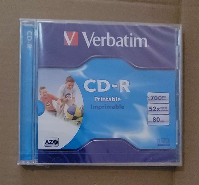 VERBATIM PRINTABLE CD-R 700MB
