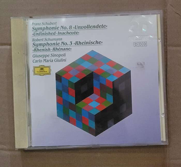 FRANZ SCHUBERT. SYMPHONIE Nº 8. ROBERT SCHUMANN. SYMPHONIE Nº 3 CLASIC