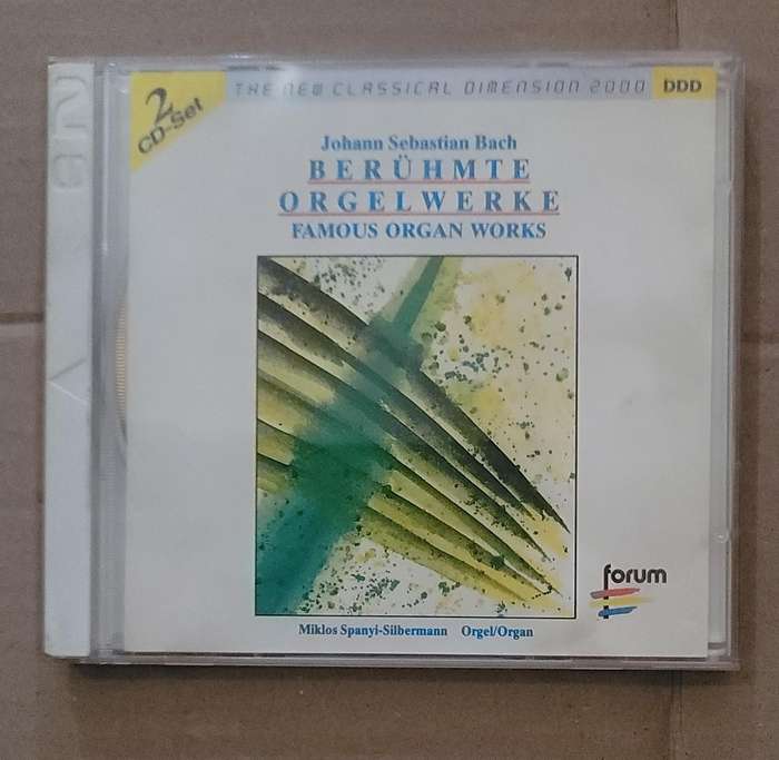 Johann Sebastian Bach, Miklos Spanyi  Berühmte Orgelwerke - Famous Organ Works
