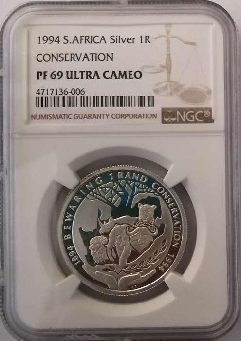 PF69 UC - 1994 Silver Proof R1 - Conservation