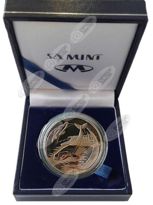 2002 Silver Proof R2 - Southern Right Whale