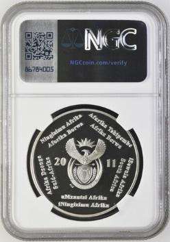 PF69 UC - 2011 Silver Proof R2 - 2011 Rugby World Cup