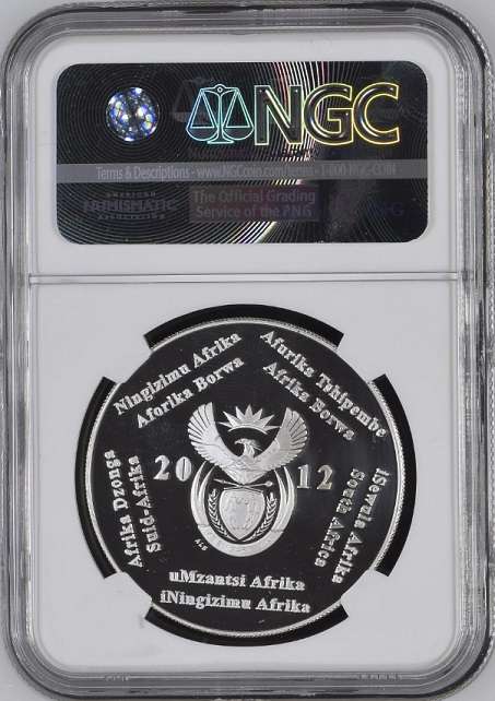 PF69 UC - 2012 Silver Proof R2 - South Pole Discovery