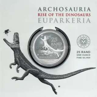 2019 1oz Silver R25 - Rise of the Dinosaurs - Archosauria