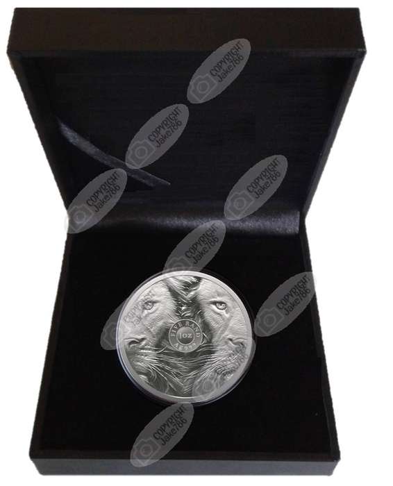 2022 Silver Proof 1oz R5 - Lion