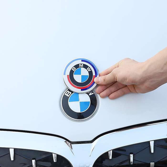 BMW 50th annivesary emblems