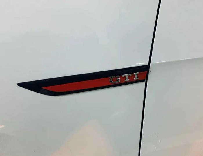 VW GTI fender badges