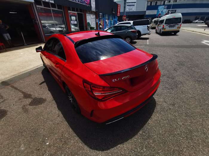 Mercedes CLA w117 roof spolier