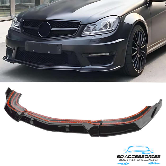 Mercedes W204 front lip
