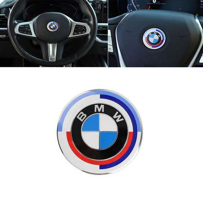 BMW 50th annivesary emblem set (8 piece set)
