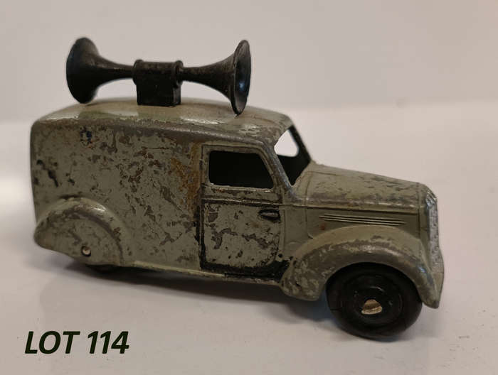 Dinky Toys - #34c/492 - Loudspeaker Van  (Lot 114)