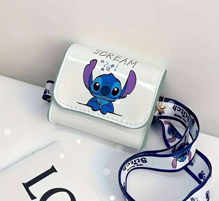 Stylish Stitch Cartoon Crossbody Bag