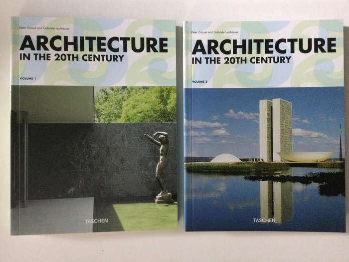 Architecture in the 20th Century, P Gossel, G Leuthauser, Taschen, 2005, volumes 1 & 2