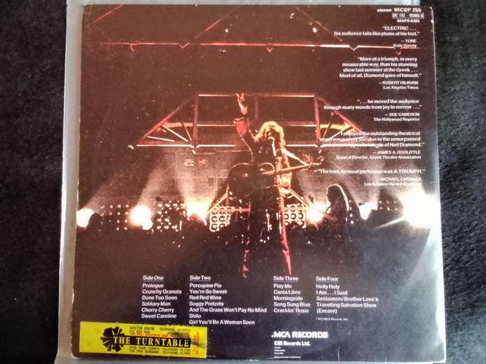 (Deal) Neil Diamond Hot August Night 2LP(US import)