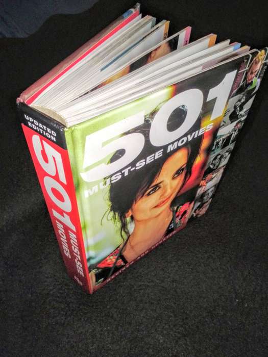 501 Must-See Movies (heavy hardcover book)
