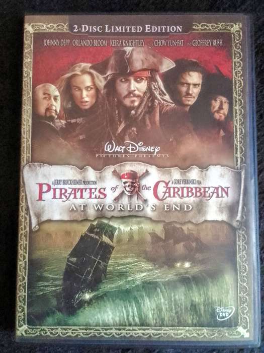 Pirates of the Carribean at World's End (Johnny Depp, Orlando Bloom, Chow Yun-Fat) Special 2 DVD