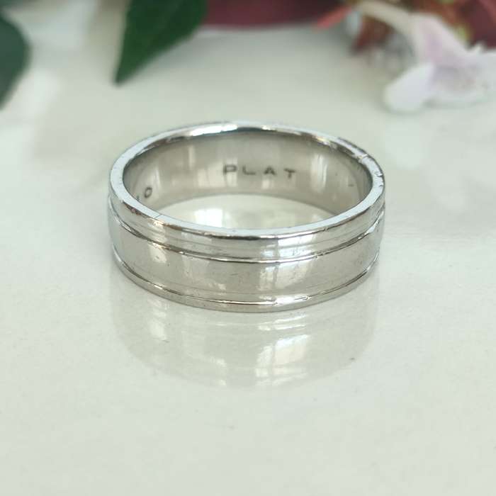 Platinum Ring #vc009