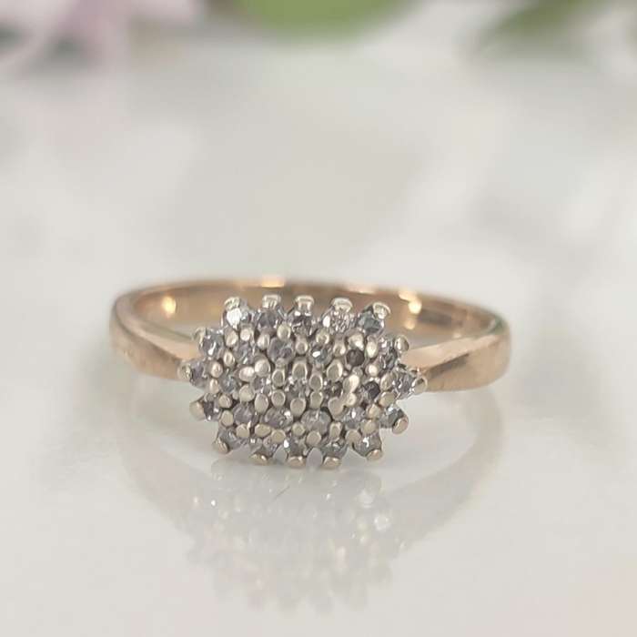 Vintage Diamond Ring #vc012