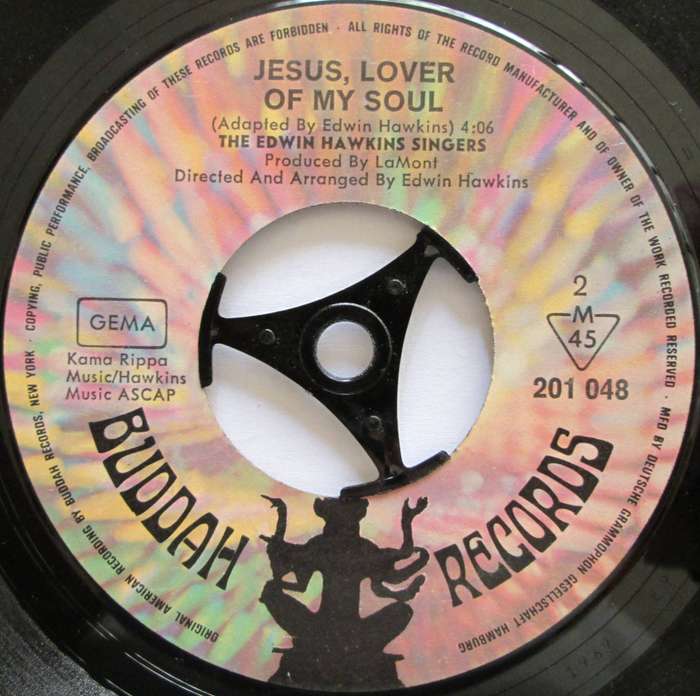 THE EDWIN HAWKERS SINGERS - OH HAPPY DAY / JESUS LOVER OF MY SOUL (7 SINGLE/VINYL)