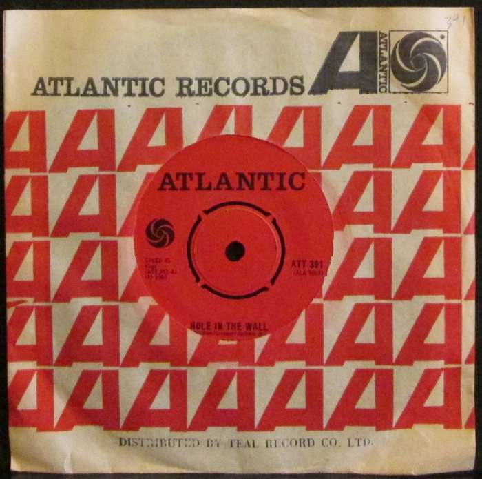 THE BAR-KAYS - HOLE IN THE WALL / YOU CANT SIT DOWN (7 SINGLE/VINYL)