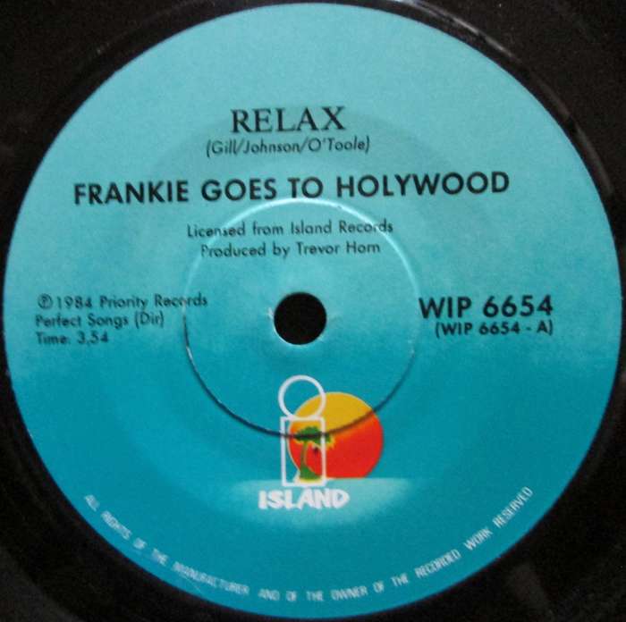 FRANKIE GOES TO HOLLYWOOD - RELAX / ONE SEPTEMBER MORNING  (7 SINGLE/VINYL)