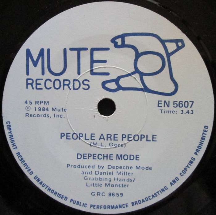 DEPECHE MODE - PEOPLE ARE PEOPLE / IN YOUR MEMORY (7 SINGLE/VINYL)
