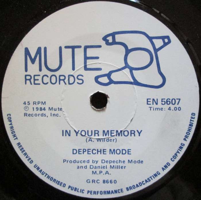DEPECHE MODE - PEOPLE ARE PEOPLE / IN YOUR MEMORY (7 SINGLE/VINYL)