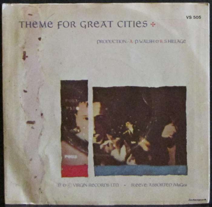 SIMPLE MINDS - PROMISED YOU A MIRACLE / THEME FOR GREAT CITIES (7 SINGLE/VINYL)