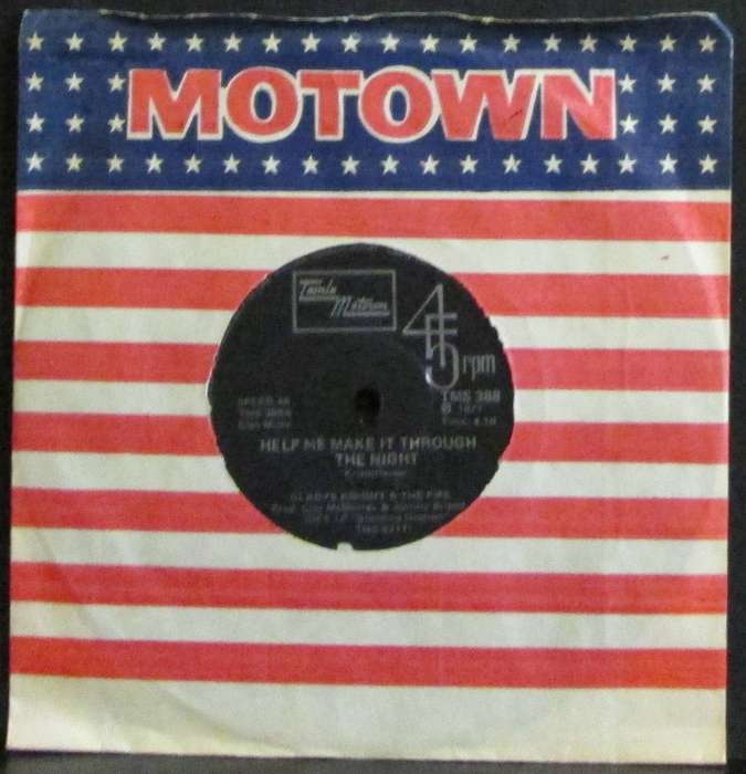 GLADYS KNIGHT & THE PIPS - HELP ME MAKE IT THROUGH THE NIGHT  (7 SINGLE/VINYL)