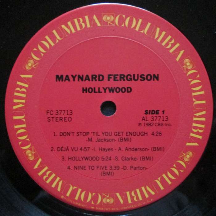 MAYNARD FERGUSON - HOLLYWOOD (LP/VINYL)