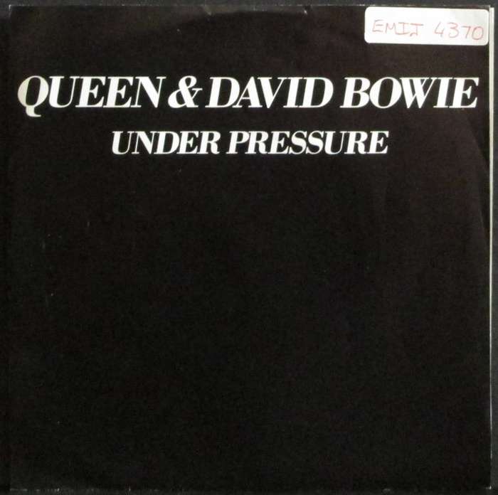 QUEEN & DAVID BOWIE - UNDER PRESSURE / SOUL BROTHER  (7 INCH SINGLE/VINYL)
